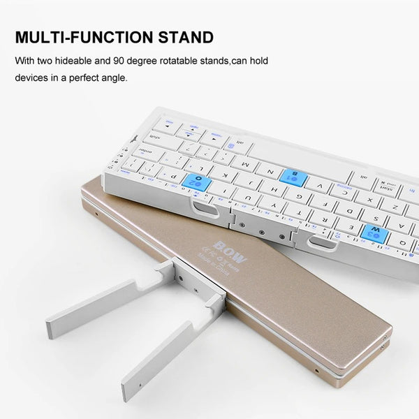 Mini Foldable Touch 3.0 Bluetooth Keyboard For Samsung Dex Win / IOS / Android System